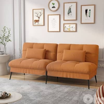 sofa bed camel color