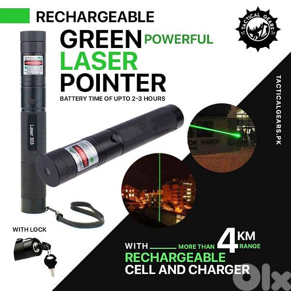 Original Super Strong Green Laser Rechargeable 1