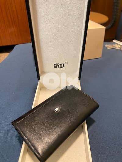 Authentic Montblanc Meisterstück Key Case – Mint Condition