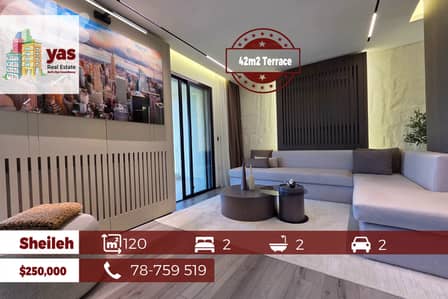 Sheileh 120m2 | 42m2 Terrace | Decorated | Furnished | View|  TO