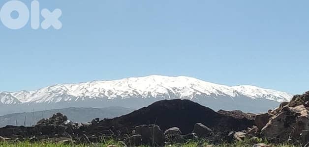 1350 Sqm Land For Sale In Rachaya El Wadi ارض للبيع في رشيا الوادي