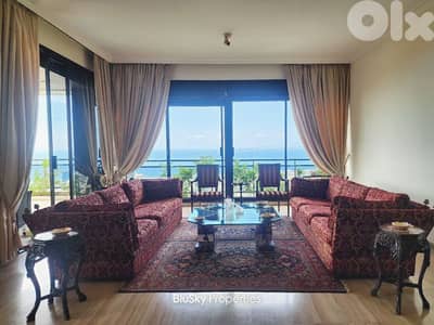 Apartment with Sea View For RENT In Rabieh شقة للايجار #MH