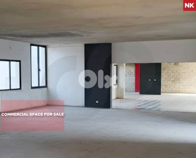 Commercial space for sale/Balconies/Elevator/Zalka/الزلقا/REF#NK134260