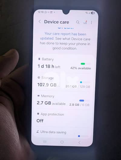 Samsung A24 6+6ram 128gb بيع او تبديل