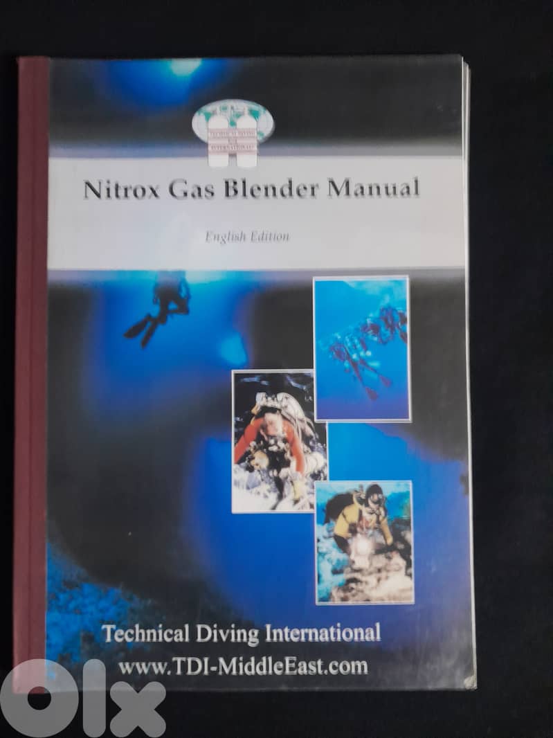 Technical Diving International TDI Diver Manual/Book 6