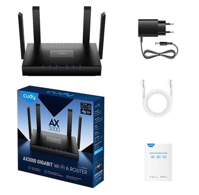 Cudy wifi 6 ax3000 router