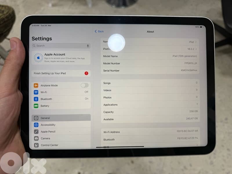 ipad 10 256gb 1