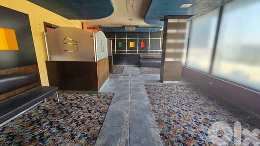 Show room|Restaurant for rent Hazmieh main road صالة عرض|مطعم للإيجار