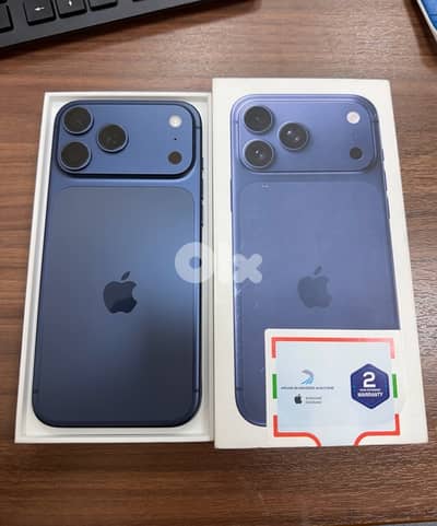 Iphone 17 Pro max 256GB Sim+ Esim ABM warranty 2 years