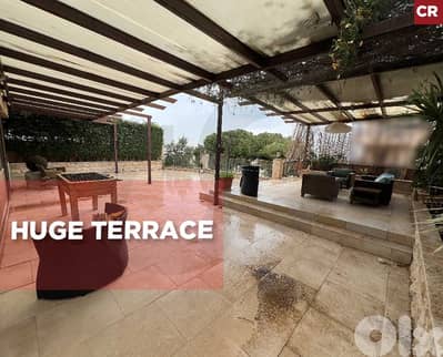 great deal, terrace, 2 underground parking, fanar/فنار REF#CR134278