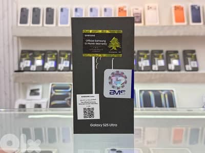 Samsung s25 ultra 256 Gb 12 Ram brand new sealed bms warranty