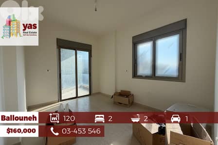 Ballouneh 120m2 | Brand New | Excellent Condition | Open View | EL |