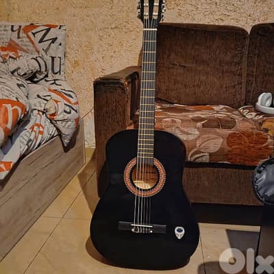 Classical Guitar + Full Accessories – $50