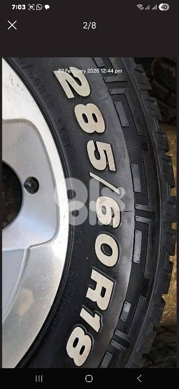 Jeep 5 Rims 4 tires 1