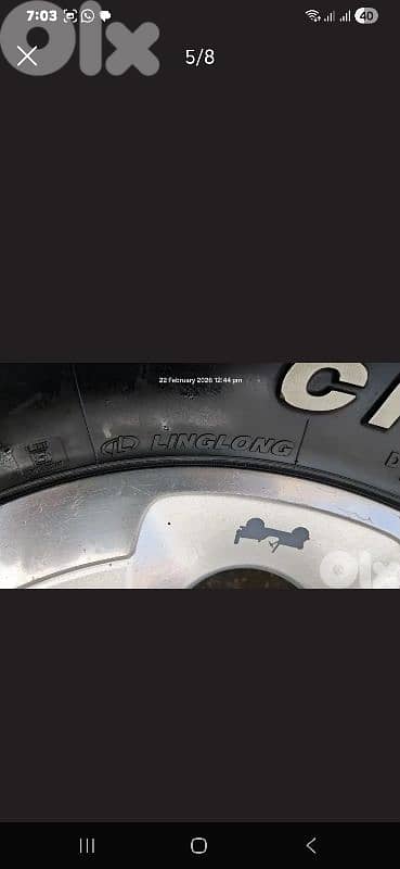 Jeep 5 Rims 4 tires 5