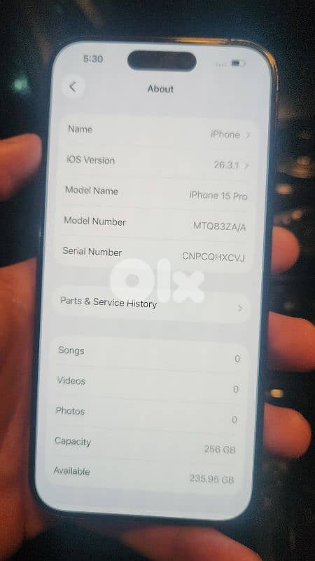 iphone 15 pro 256gb 6