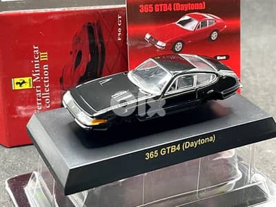 Kyosho 1/64 Ferrari 365 GTB4 (Daytouna) black color diecast