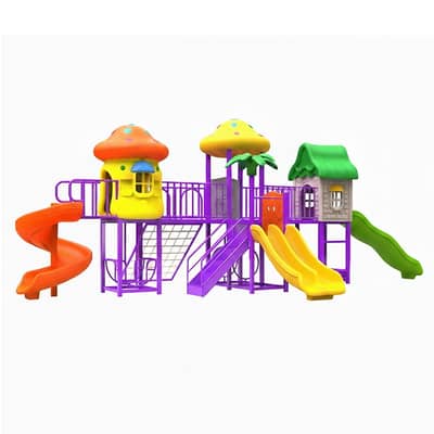 Preschool Kids Outdoor Playground 850 x 400 x 290 cm - مجموعة ألعاب