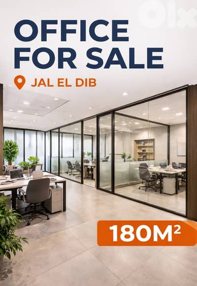 AH-HKL-534 Office 180 sqm for sale in Jal El Dib