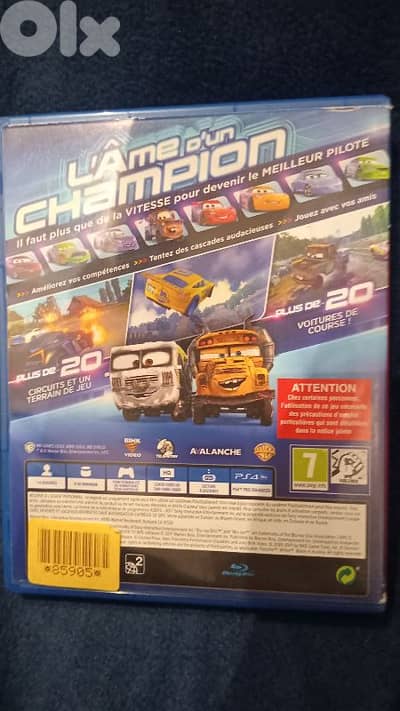 PS4 CARS 3 Racing game