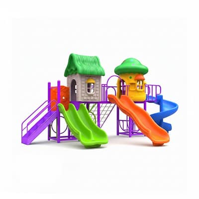 Preschool Kids Outdoor Playground 600 x 400 x 270 cm - مجموعة ألعاب