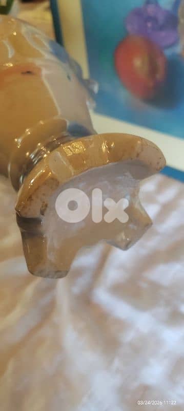 Vintage  Lusterware  Swan Vase 3