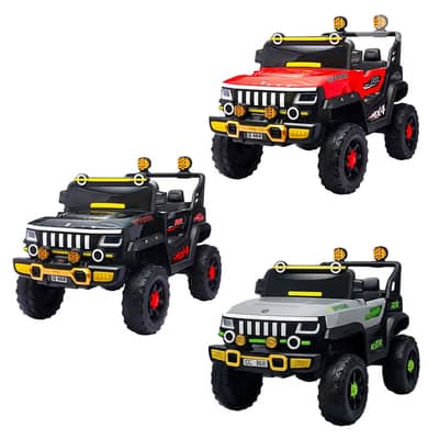 Skid Fusion Rechargeable Ride-On Car for Kids 2*6V 4AH - سيارة ركوب