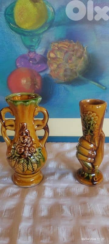 Rare Majolica-Style Ceramics