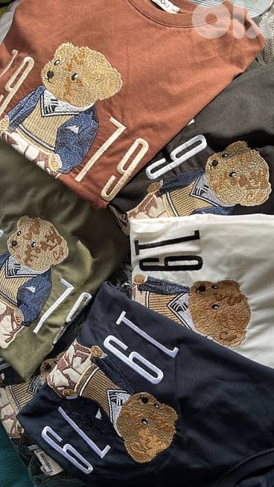 new teddy motif Tshirts