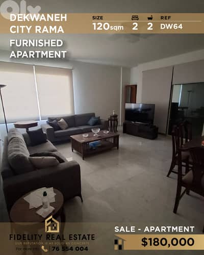 Apartment for sale in Dekwaneh DW64 شقة  للبيع في دكوانة