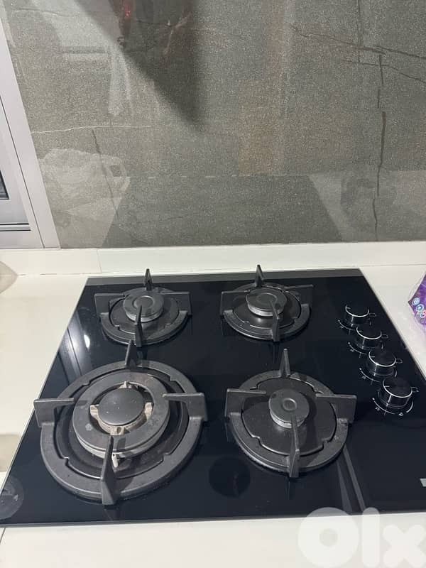 Flame Gas Cooktop and oven 2