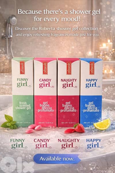 roberta italy/400ml shower gel