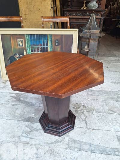 طاولة ارديكو مميزة خشب جوز انتيك سعر لقطة