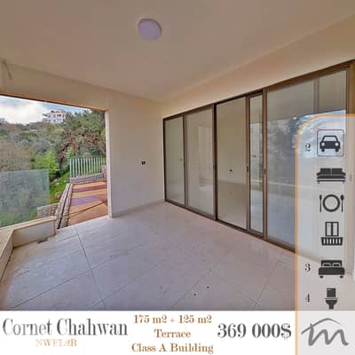 Cornet Chahwan | Signature 175m² + 125m² Terrace | Prime Neighborhood