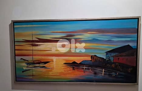 Tableau décoratif moderne 85×85 cm – Style artistique abstrait