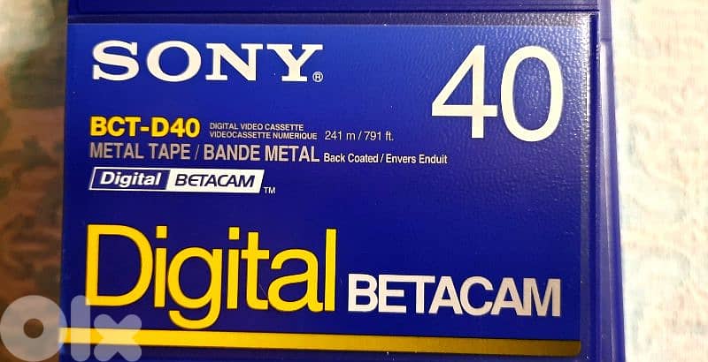 Vintage Digital Betamax, Betamax, VHS Cassette Tapes 9