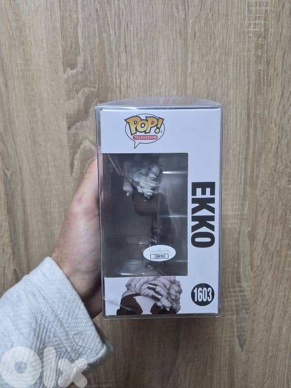 Ekko Signed Funko Pop Figure 1