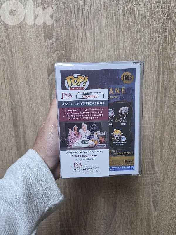 Ekko Signed Funko Pop Figure 2