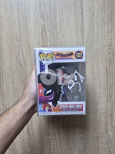 Spider Man Signed Funko Pop