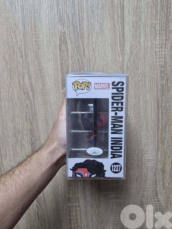 Spider Man Signed Funko Pop 1