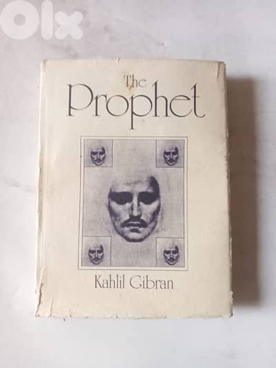 The Prophet Hardback - 1972 print pocket book by Gibran, Kahlil
