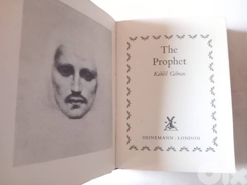 The Prophet Hardback - 1972 print pocket book by Gibran, Kahlil 2