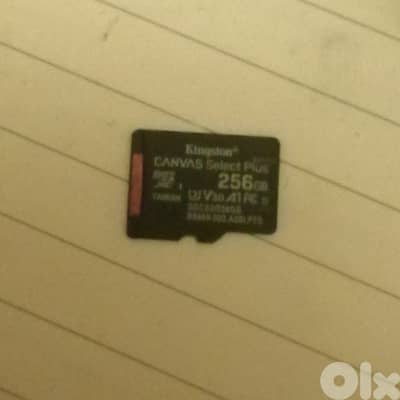 Kingston 256GB microsd card
