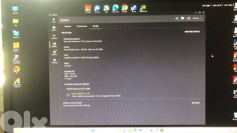 Gaming pc Full setup 2