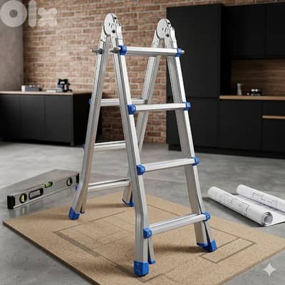 aluminium multipurpose ladder سلم صناعي
