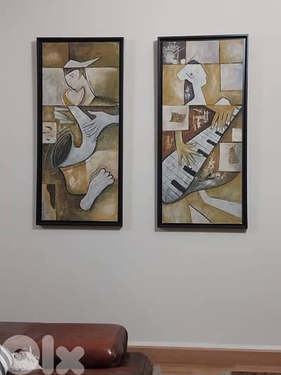 2 tableaux peinture