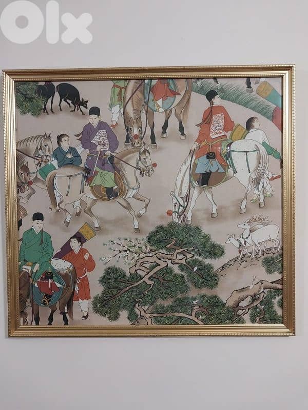 2 tableaux en soie 1