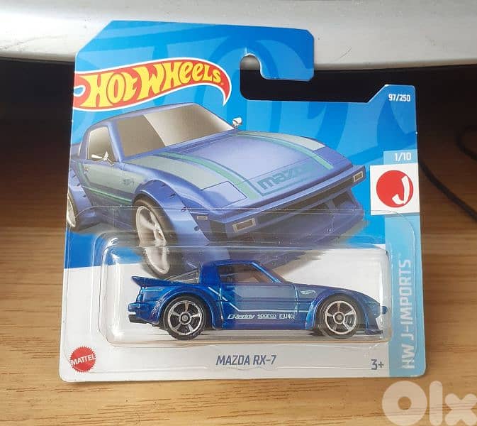 Hot Wheels Mazda diecast model 1;64. 1