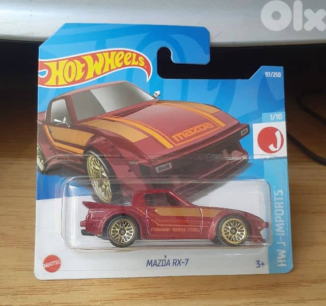 Hot Wheels Mazda diecast model 1;64. 2