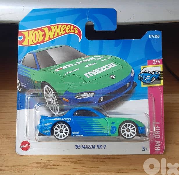 Hot Wheels Mazda diecast model 1;64. 5